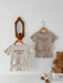 Paris Petit Babyset – Mjuk Sommaroutfit i Ribbat Tyg med Fransk Touch – Unisex | Storlek 0–3 år | More for Mini