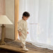 Babydräkt med Huvud – Moussy Jumpsuit i Bomullsblandning (0–3 år) – Unisex, Mjuk & Lätt att Ta På