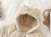 Jumpsuit/Overall – Björn Baby, Beige, Polyester, Storlek 0–2 år