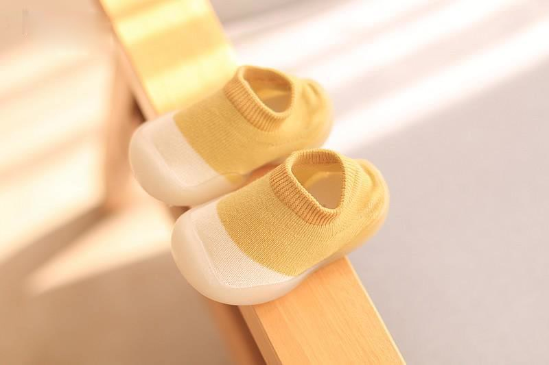 Baby Skor Första Stegen – FlexiFeet Unisex, Blå/Orange/Gul/Rosa, Storlek 0–4 År