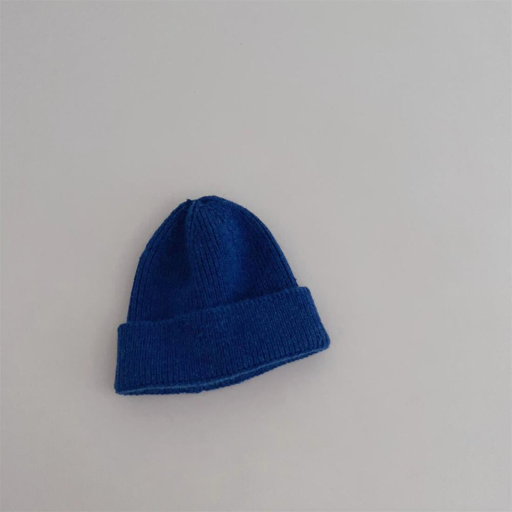Barnmössa – Blå/Rosa/Lila/Röd/Svart/Grön/Grå/Orange/Beige/Gul, Bomull, Storlek 1–4 år
