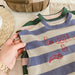 Ribb Sommarset – Little Waves Unisex, Blå/Grön, Bomull, 0–6 år