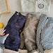 Byxa med Fleecefoder – Little Explorer Unisex, Blå/Grön/Randig, Bomull, Storlek 0–6 år