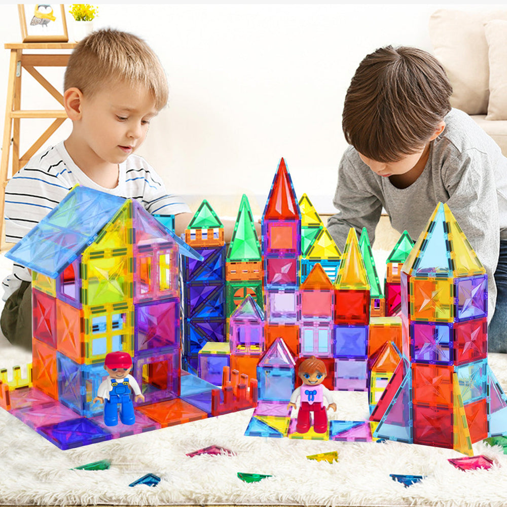 Magnetiska Byggblock - MagnaBrix Creatix, DIY, Pedagogisk Leksak, 1+ år