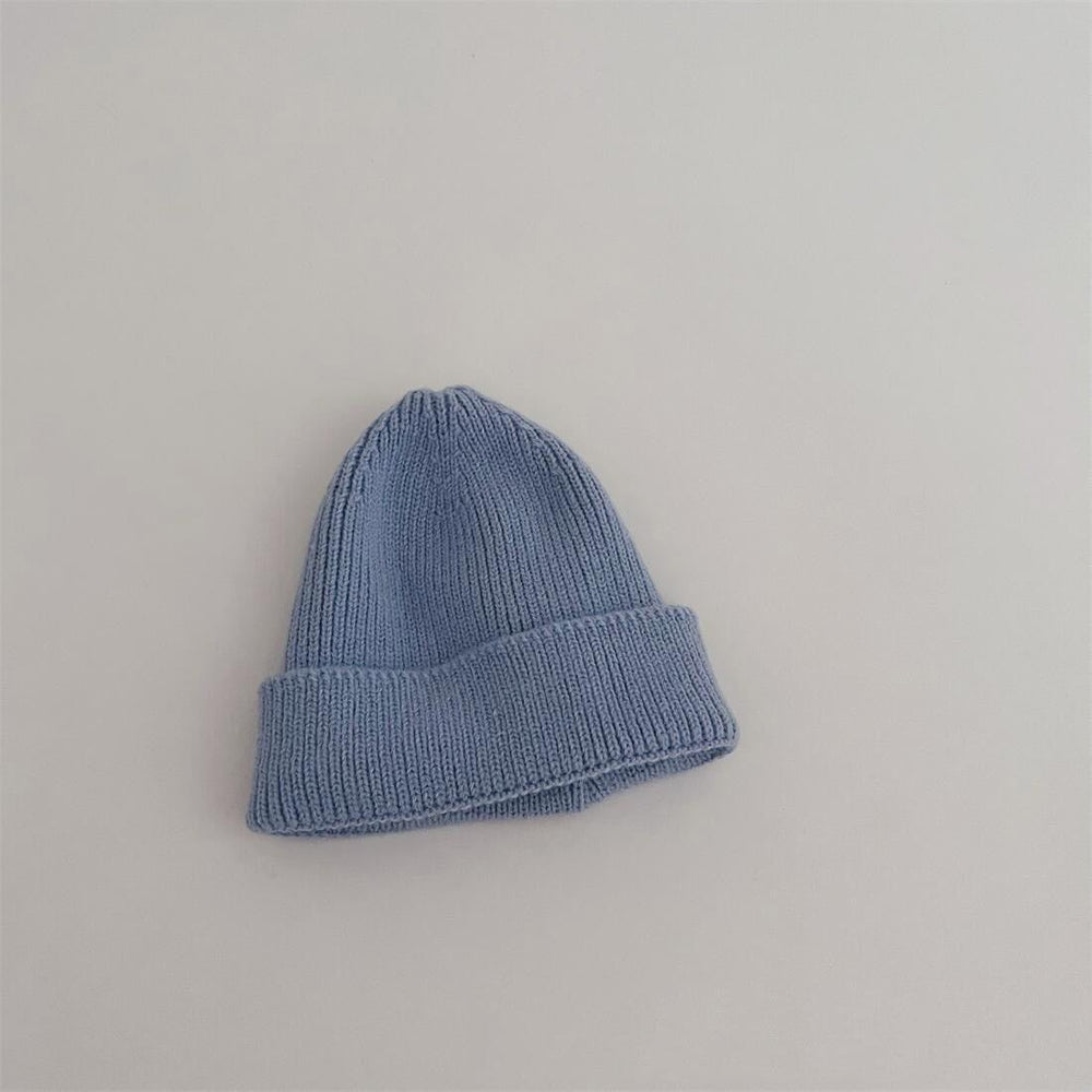 Barnmössa – Blå/Rosa/Lila/Röd/Svart/Grön/Grå/Orange/Beige/Gul, Bomull, Storlek 1–4 år