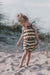 Terra Mini Coco Wave Baby Sommarset – Topp + Shorts – Naturliga Färger – Stickad Bomullsblandning – 0–2 år – Unisex Sommaroutfit