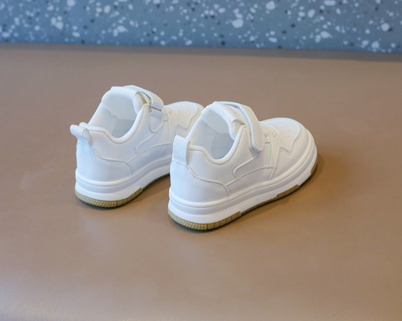 Sneakers – Yaoun Unisex, Vit, Läder, Storlek 21–32