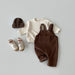 Hängselbyxa med justerbara hängslen och framfickor
