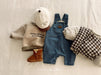 Tröja – WonderWear Unisex, Brun/Grå, Bomull, Storlek 0–5 år