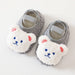 Babytossor – TeddyToes Unisex, Blå/Grå/Brun/Beige/Rosa, Storlek 0–3 år