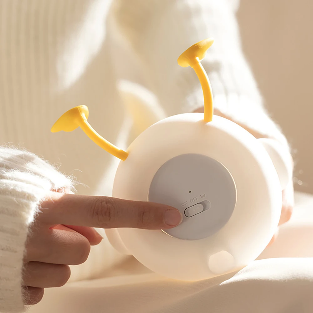 Eend Nattlampa Barn – Lugnande LED Sovlampa för Baby & Barnrum