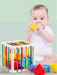 Sensorisk formkub – KibiTots Baby, Montessori, BPA-fri, från 6 månader