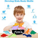 Montessori Djur Stapla – Kreativt Balansspel, Trä, Pedagogiskt, Finmotorik, 2+ år