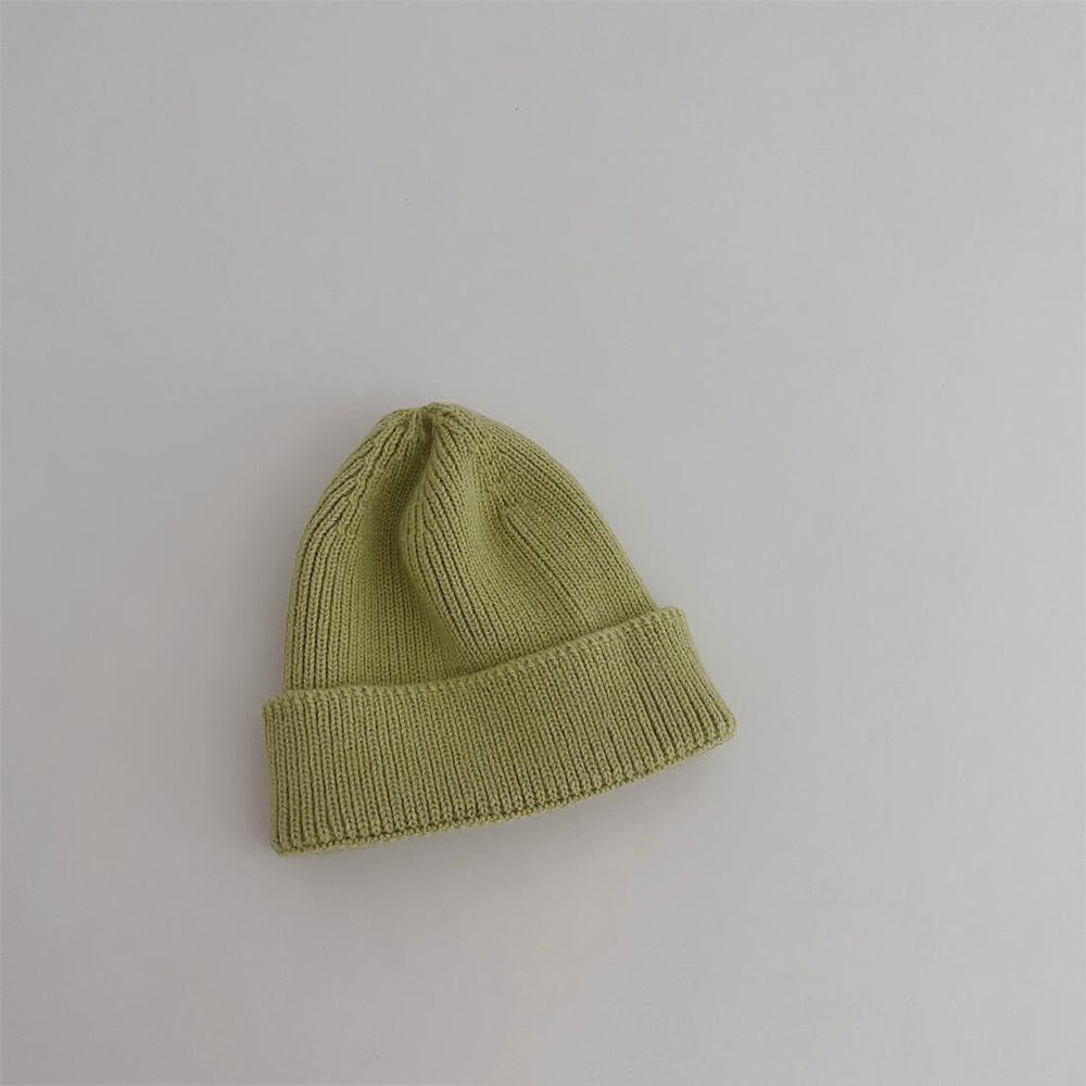 Barnmössa – Blå/Rosa/Lila/Röd/Svart/Grön/Grå/Orange/Beige/Gul, Bomull, Storlek 1–4 år