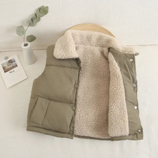 Väst - Preto Unisex, Gul/Vit/Grön/Svart, Bomull, Storlek 1–8 år