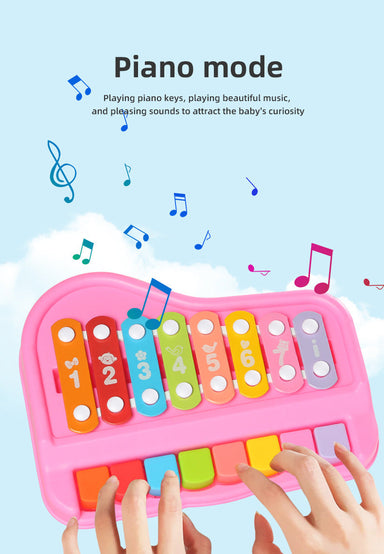 Pedagogiska Musikleksaker för Bebisar, Småbarn och Barn – Xylofon- och Pianoset för Kreativ Utveckling