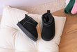 Ankelstövel – Noua Unisex, Brun/Svart/Grå, Mocka, Storlek 18–25