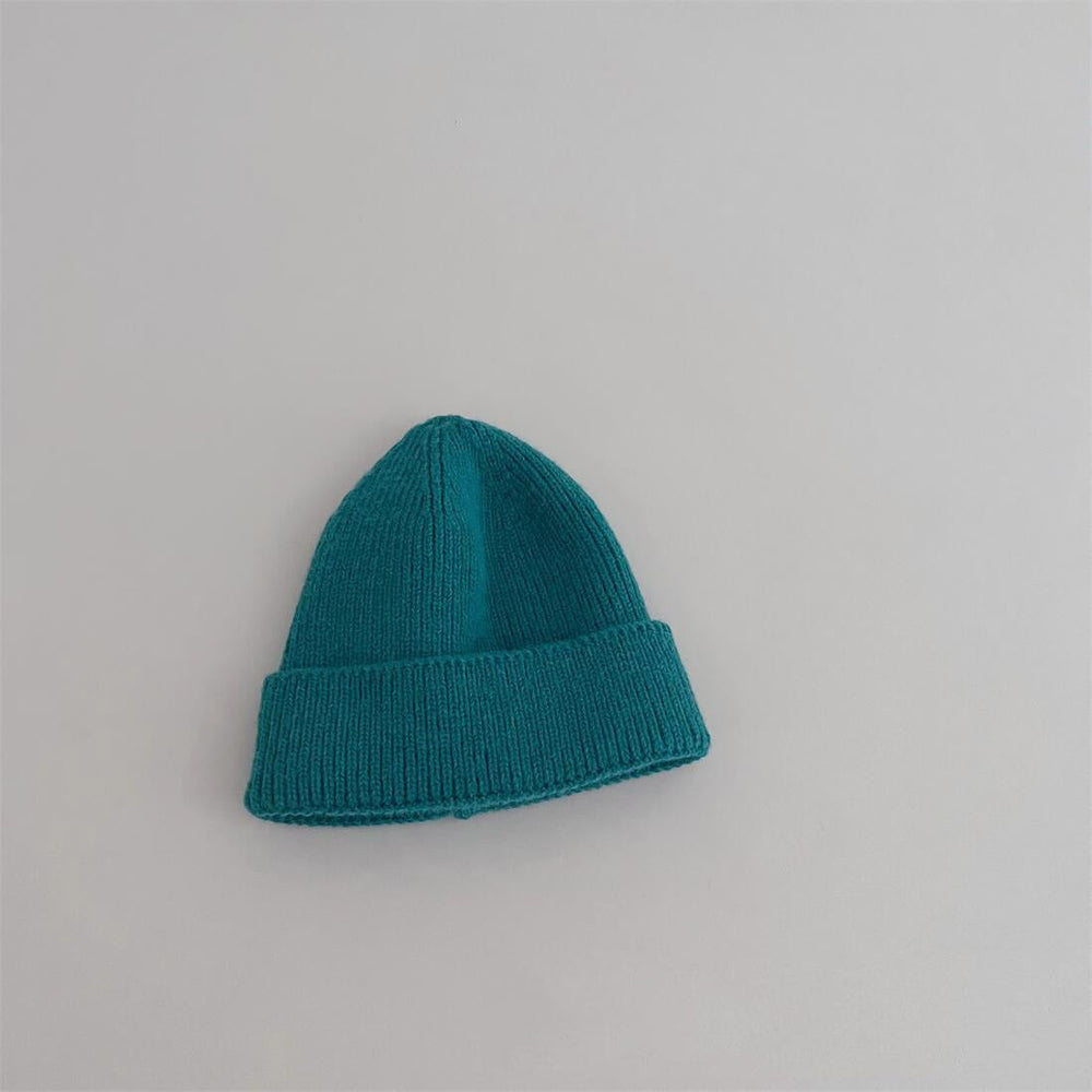 Barnmössa – Blå/Rosa/Lila/Röd/Svart/Grön/Grå/Orange/Beige/Gul, Bomull, Storlek 1–4 år