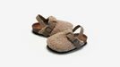 Slip-ins med Ull – Luanda Unisex, Beige/Brun, Fårskinn, Storlek 20–34