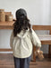 Vindjacka Parkas – CozyShield Unisex, Beige/Brun, Bomull, Storlek 0–8 år