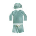 Baby Pojkar UV Simset med Hatt – UPF 50+ | 9M-7 år