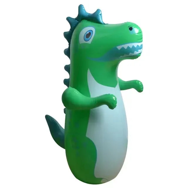 Uppblåsbar Dino Boxningssäck för Barn – Studsande Leksak