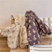 Jacka med Huva – Knuffel Unisex, Brun/Beige, Polyester, Storlek 0–6 år