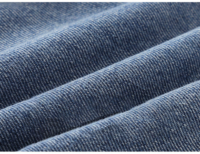 Hängselbyxa med Björn – TeddyDenim Jeansoverall Unisex, Blå, Bomull, Denim, Storlek 0–5 år
