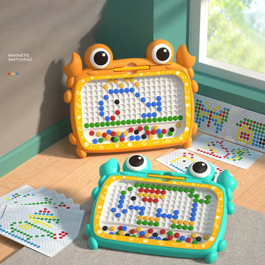 EduPlay Crabby Magneto Magnettablet – Kreativt Lekande & Lärande utan Röra för Barn