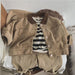VintageCord Barn Corduroyjacka | Corduroyjacka Unisex | 9 Månader – 3 År | Varm Höstlook med Mjuk Krage