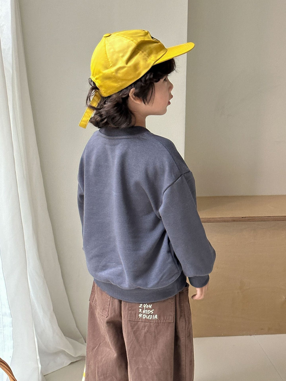 Tröja med frukt – Dancing Fruits Unisex, Vit/Grå, Bomull, Storlek 0–8 år