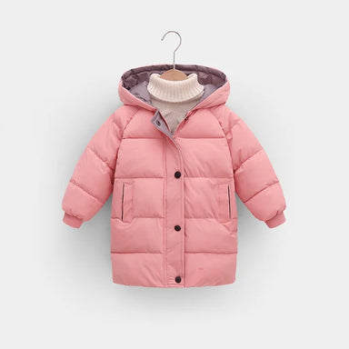 Parka Jacka – Tuni Unisex, Svart/Rosa/Blå/Vit, Polyester, Storlek 0–9 år