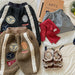 Teddy Joggingbyxa – SnugTrail Unisex, Brun/Grå, Bomull, Storlek 0–6 år