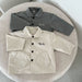 Jacka – LittleUrban Unisex, Grå/Beige, Bomull, Storlek 0–8 år