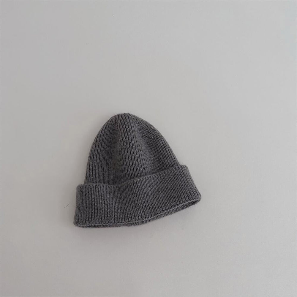 Barnmössa – Blå/Rosa/Lila/Röd/Svart/Grön/Grå/Orange/Beige/Gul, Bomull, Storlek 1–4 år