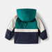 Regnjacka – Thim Pojkar, Grön/Orange/Blå, Polyester, Storlek 2–8 år