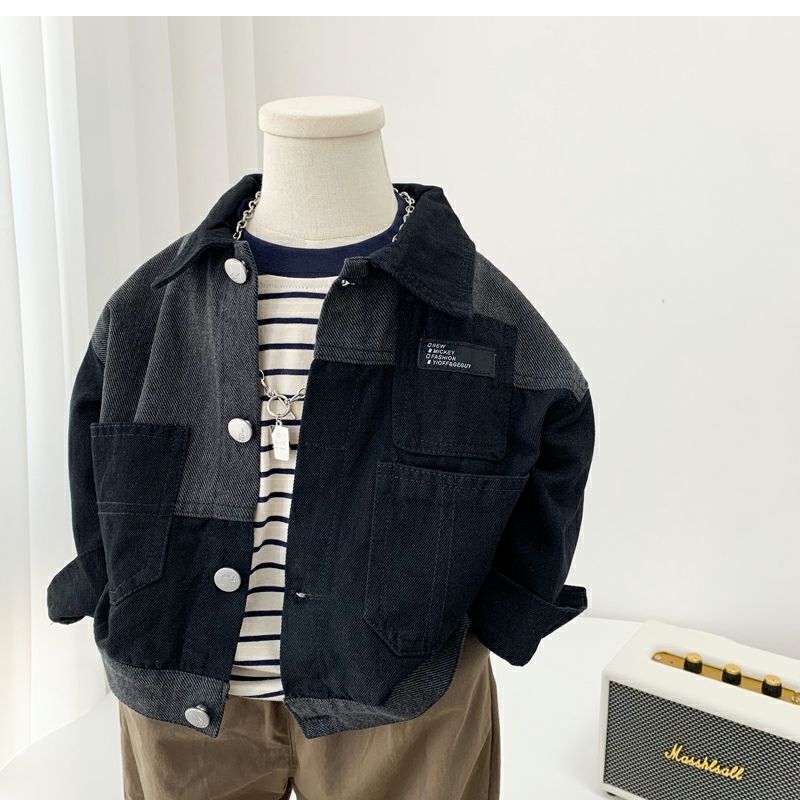 Jeansjacka – Antana Unisex, blå, bomull, denim, storlek 1–8 år