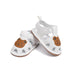 Sandal med kardborreband – BearSteps Flickor, Blå/Brun/Vit, Storlek 0–2 år