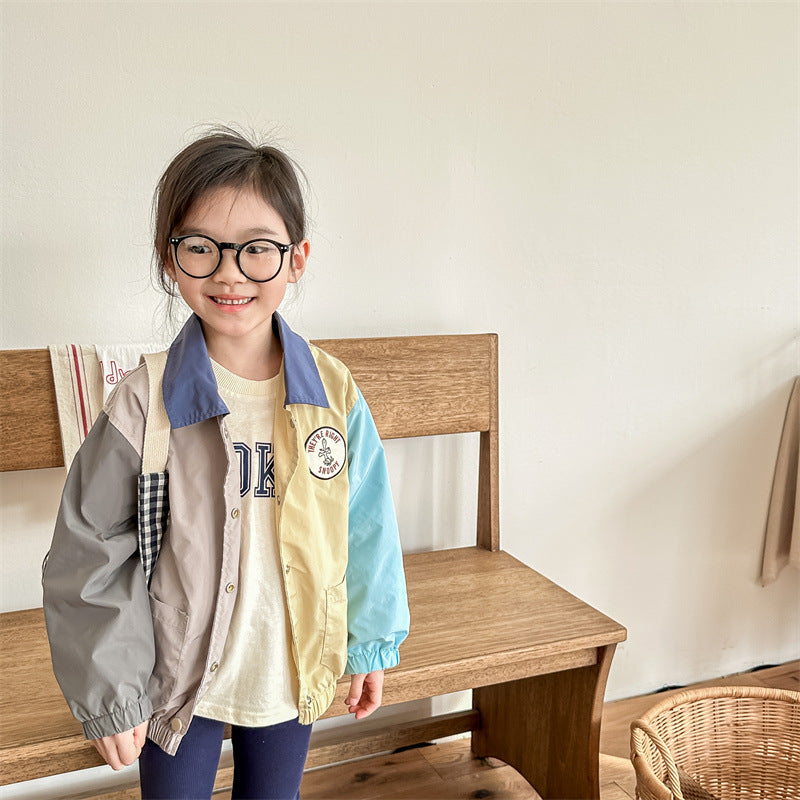 AdventureMix Barn Vindjacka Unisex | Vår- & Höstjacka för Pojkar & Flickor | 1–6 År | Lätt & Vindtät