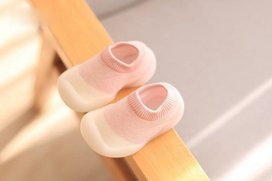 Baby Skor Första Stegen – FlexiFeet Unisex, Blå/Orange/Gul/Rosa, Storlek 0–4 År