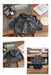 Vindjacka med Leopardmönster och Huvud – Savanna Flickor, Brun/Svart, Polyester, Storlek 0–5 År