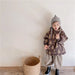 Jacka med Huva – Knuffel Unisex, Brun/Beige, Polyester, Storlek 0–6 år
