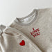 Träningsset I Love You – Baby, Småbarn, Förskolebarn, Barn, Bomull, Storlek 0–6 år