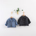 Klassisk Jeansjacka – Unisex, Blå/Svart, Bomull, Denim, Storlek 1–8 år