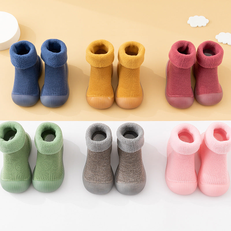 Halkfri Sko – Libre Unisex, Svart/Blå/Brun/Gul/Grön/Rosa, Bomull, Storlek 18–27