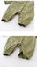 Jumpsuit – Kroko Äventyr Unisex, Grön, Bomull, Storlek 0–2 År