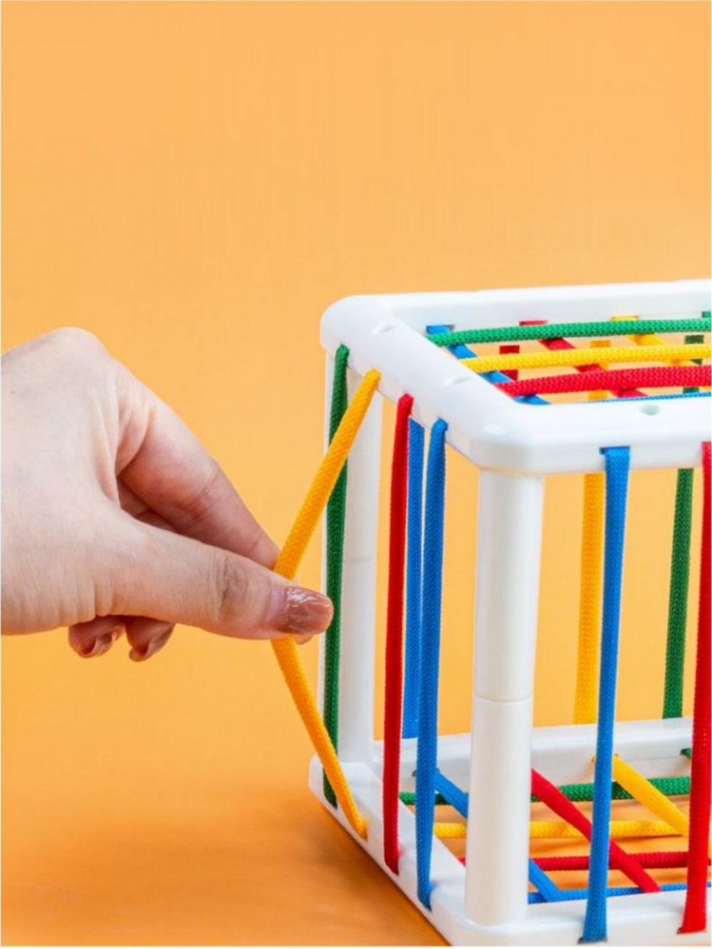 Sensorisk formkub – KibiTots Baby, Montessori, BPA-fri, från 6 månader