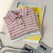 OWA Polo Stripe Unisex Barntröja 0–6 år | Randig pikétröja – Bomull