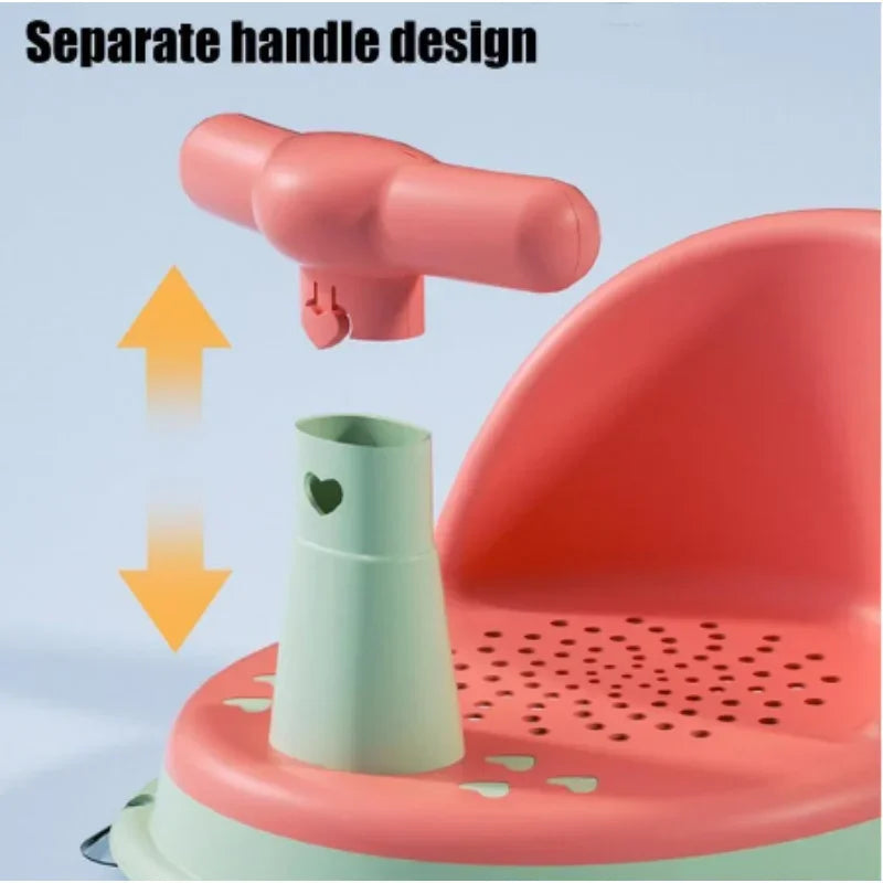 Ergonomisk babysits med halkskydd – Säker & bekväm från 6 månader