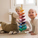 Trämusikträd med Kulbana – Pedagogiskt Leksak för Barn | MelodySprout 71 cm